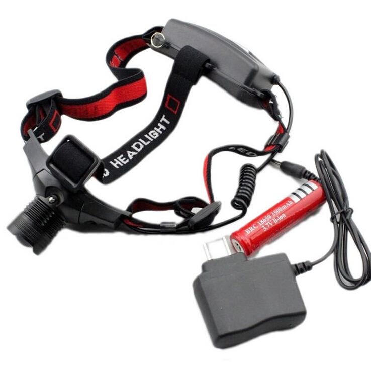 Cree Q5 headlamp 18650 Direct charge headlamp UD09008